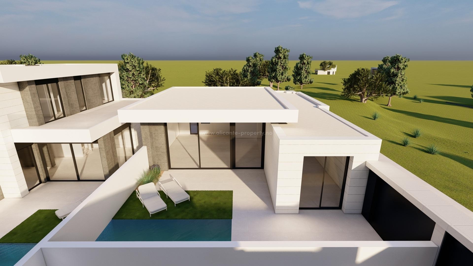Villa in pueblo