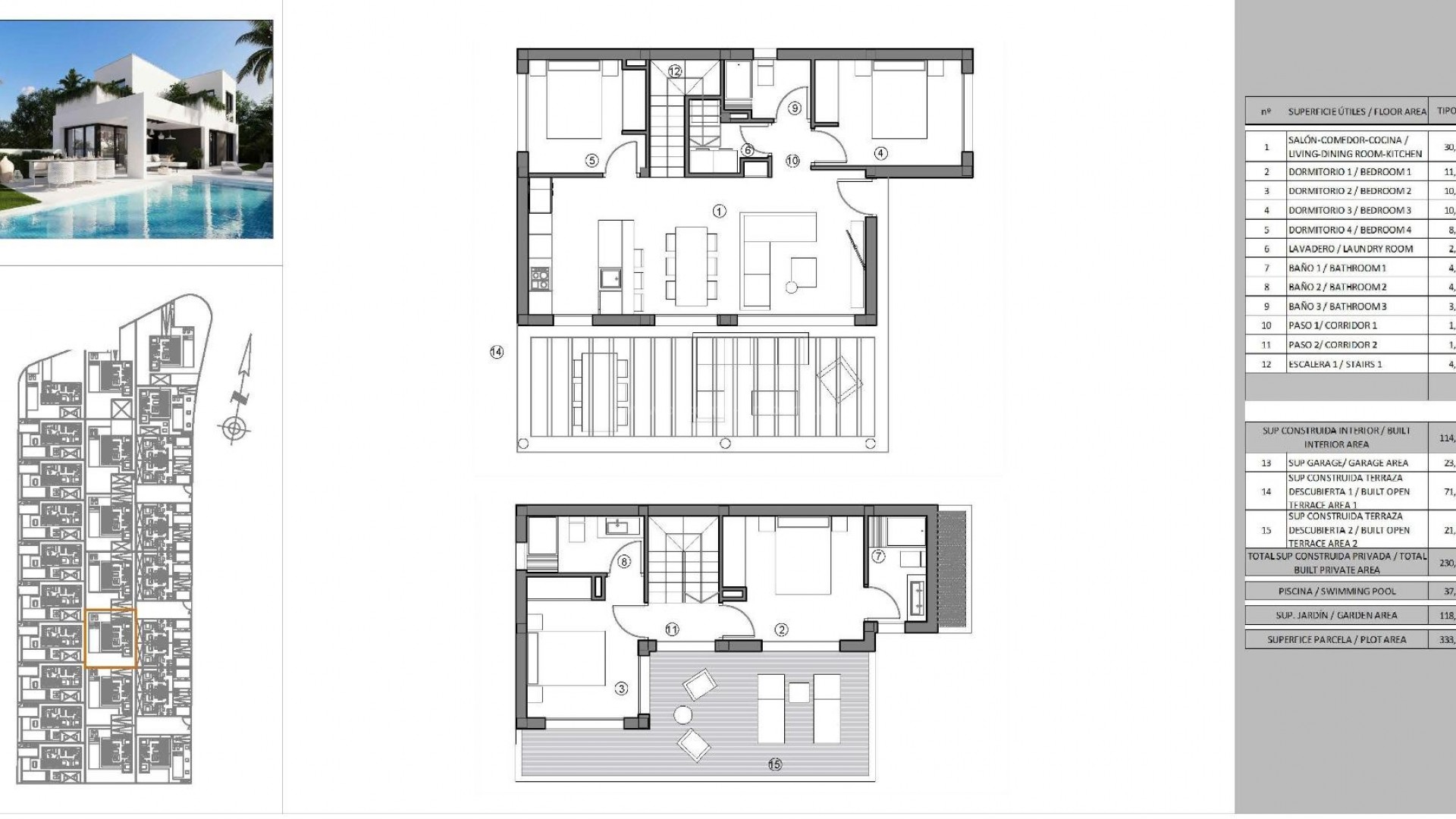 Villa in Sierra cortina