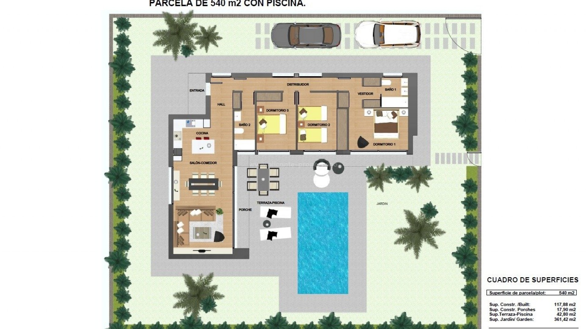 Villa in Urbanización coto riñales