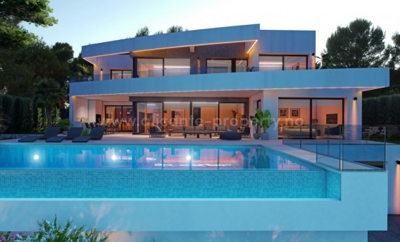 Villa - New Build - Moraira - NBE-86302