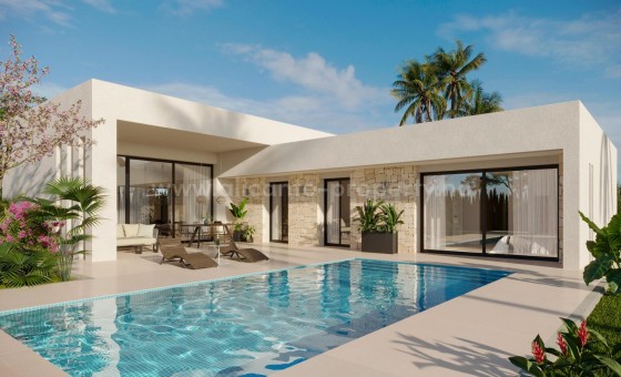 Villa - Nueva construcción  - Aspe - Poligono 19