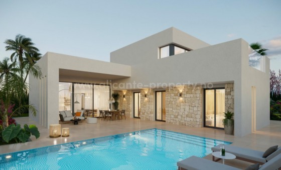 Villa - Nueva construcción  - Aspe - Poligono 19