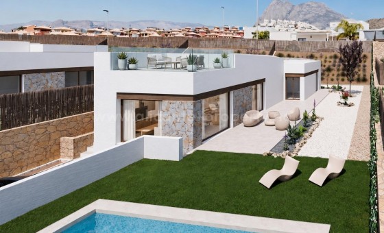 Villa - Nueva construcción  - Finestrat - Balcón de finestrat