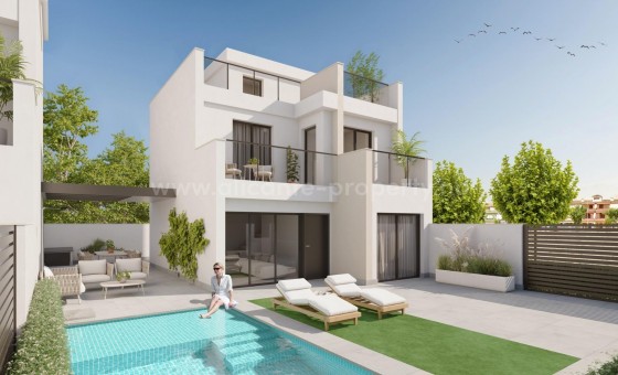 Villa - Nueva construcción  - Los Alcazares - Playa la Atascadera