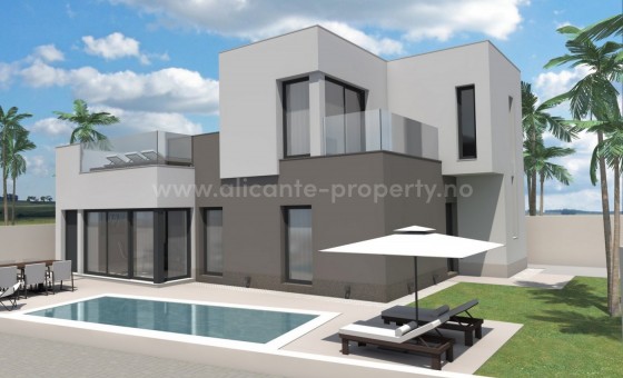Villa - Nueva construcción  - Torrevieja - Aguas Nuevas