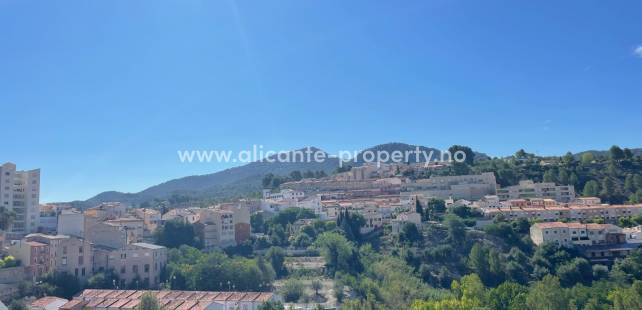 Alcoy - if you want housing inland and between the mountains.