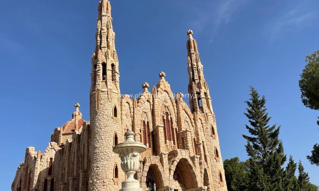 Novelda - residential area in the middle of the stunning Vinalopó Valley with Santa María Magdalena and Castillo de la Mola and with incredible views of Novelda and the Vinalopó Valley.